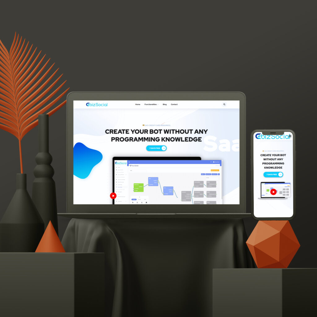 WEB DESIGN PROJECT EBIZ SOCIAL