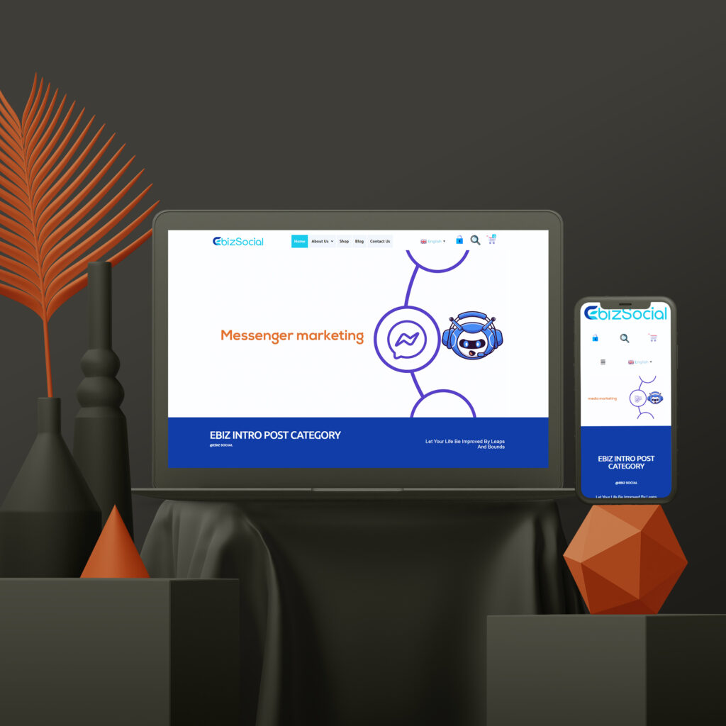 WEB DESIGN PROJECT EBIZ SOCIAL INFO